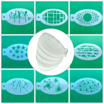 42 tk maalimis&scaron;abloonid, mida on lihtne puhastada Halloweeni kooli j&otilde;uludeks m&otilde;eldud mallid