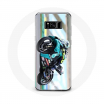 &Uuml;mbris Samsung Galaxy S8 Valentino Rossi mootorrattajuhile