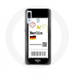 Coque pour Samsung Galaxy A40 Billet d'avion Berlin