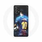 Coque pour Samsung Galaxy A52 Lionel Messi Club de football de Barcelone FCB