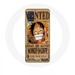&Uuml;mbris Samsung Galaxy A51 5G One Piece Manga Luffy otsinguplakatile