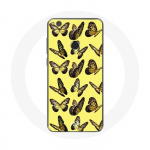 Huawei P8 Lite 2017 Butterflies kollase taustaga &uuml;mbris