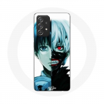 Coque pour Samsung Galaxy A33 5G Tokyo Ghoul Visage Moiti&eacute;