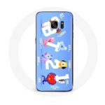 &Uuml;mbris Samsung Galaxy S6 BTS Bangtan Sonyeondan BT21 Van Tata Chimmy Cooky Rj Koya Shooky Et Man jaoks