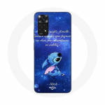 &Uuml;mbris Xiaomi Redmi Note 11S Stitch Ohana Quote jaoks