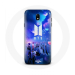 &Uuml;mbris Samsung Galaxy S4 Bangtan Sonyeondan BTS Fanart logo jaoks