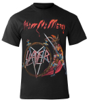 Slayer Show No Mercy Sarcofago Vulcano Holocausto Unisex T-s&auml;rk S