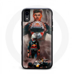 Coque pour Iphone XR Formule 1 Max Verstappen Casque F1 - Maniacase