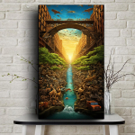 DIY Teemantmaali Loomade Maailm Ristpiste komplekt Mosaiikkunst Teemantmaal T&auml;isringi/ruudukujuline teemant Kodukaunistus Round 30x80cm