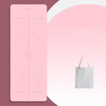 Looduslikust kummist tr&uuml;kitud sametpinnaga joogamatt &otilde;huke libisemisvastane kaasaskantav higi neelav kokkupandav p&otilde;randar&auml;tik Fitnessi pestav p&otilde;randamatt 183cmX68cmX1.5mm