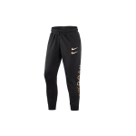 Nike fliisvoodriga kootud tr&uuml;kitud vabaaja dressip&uuml;ksid meestele Must DO2804-010 L black