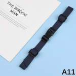 Reguleeritav v&auml;li-seljakoti &otilde;larihm Fikseeritud v&ouml;&ouml;rihm libisemiskindel t&otilde;mberihm Vastupidav rinnarihma koti tarvikud as the picture