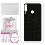 apgo Protective Skin Sticker for the back compatible with Tecno Pouvoir 3 Plus, Wrap Film, Foil, Vinyl - Pattern Matrix