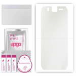 apgo Protective Skin Sticker for the back compatible with Ulefone Armor 3W, Wrap Film, Foil, Vinyl - Pattern Matte Transparent