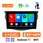 REAKOSOUND 2 Din Android 11 autoraadio multimeedia videopleier Toyota RAV4 2005-2013 GPS-navigatsioonis&uuml;steemile Carplay FM BT stereo P9-1+32CP with mic