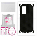 apgo Protective Skin Sticker for the back+sides compatible with Huawei P40 Pro, Full Wrap Film, Foil, Vinyl - Pattern Matrix