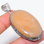 Natural Septerian Noodal Gemstone 925 Sterling Silver Gift Pendant 2.40 r3n59