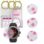 3x apgo Ultra-Clear Hybrid protective glass compatible with Noise Force Rugged, flexible nano glass, great replacement for tempered glass, scratch-res