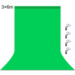 PULUZ 3m x 6m Fotograafia Taust Paksus Fotostuudio Taustriie Taust valge