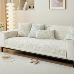 Diivanipadi &scaron;enill Diivani istmekate Four Seasons universaalne paks retro žakaarv&auml;rvi diivani katter&auml;tiku libisemiskindel matt 70*70cm