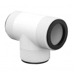 Voolikupistik Intex Colemani basseini vooliku T jaoturi jaoks 3-liitriste r&otilde;ngastega T&otilde;husa voolujaotusega ujumispumba vooliku T-liigendi pistik valge