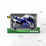 1/12 Scale YAMAHA MOTO GP Mootorrataste sulamist mudel Diecast Vehicles Mootorrataste mudelite kollektsioon Mootorrataste m&auml;nguasjad 1/12-Size:17*10*6.5cm sinine