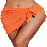Naiste l&uuml;hikesed Sarongs ujumistrikoo Cover Up Sifonki rannariided Bikiinid Wrap miniseelik 50x180CM