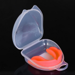 Sport Mouth Guard EVA Hambakaitse Lastele T&auml;iskasvanute Suukaitse Hambaklambrite Kaitse Korvpall Ragbi Poks Karate oranž