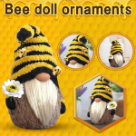 Kimalane Striped Gnome Skandinaavia Tomte Rootsi mesilaste p&auml;kapikud Kodu