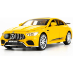 1/32 Benz AMG GT63 mudelauto sulamist valatud materjalist tagasit&otilde;mmatav m&auml;nguauto heli ja valgusega, ukse saab avada lastele m&otilde;eldud m&auml;nguauto kingituseks 1/32-Size:15.5*6.5*4.5cm