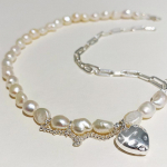 925 Sterling h&otilde;be originaal Sertifitseeritud Luksuslik Naiste Ehted Barokk p&auml;rlikee Naiste S&uuml;dameketid Ripatsid V&otilde;luv Naiste Kingitus