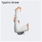 2 tk p&auml;ikesevarrukad suvised pikad varrukad, p&auml;ikesep&otilde;letusevastane k&auml;ekatte mansett, lahedad varrukad, jalgrattak&auml;evarrukas 1pairs valge