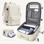 Naiste reisiseljakott meestele, seljakott kaasas, matkaseljakott veekindel v&auml;lispordi seljakott vabaaja p&auml;evakott Reisivalikud beež