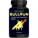 Bullrun Extra supplement supporting enlargement male vitality 30 capsules 30capsules