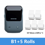 Niimbot B1 Mini kaasaskantav termoprinter Isekleepuv kleebiste etikettide tegija Taskuprinteri m&auml;rgistusmasin Bluetooth Niimbot