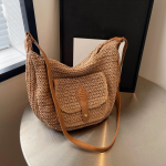 Yogodlns Mood suvine &otilde;lgkott Naistele Rannapuhkus Ostlemine Kootud &otilde;lakott K&auml;ekott Rahakotid Kotid 29x10x27cm khaki