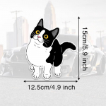 DS38#12.5x15cm Armas Joonisfilmikass Auto Kleepsud Veekindel Vin&uuml;&uuml;lkleebis Veokile Mootorrattale Rollerile Kleebised Autotarvikud 12.5x15cm