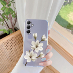 Lillemustriline pehme silikoonist l&auml;bipaistev &uuml;mbris Xiaomi Redmi Note 13 Pro Poco Samsung A55 A54 A34 A15 S24 M35 iPhone 11 12 13 14 15 p&otilde;rutuskindlale &uuml;mbrisele Samsung Galaxy S20 FE