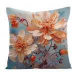 Lilleprintidega padjap&uuml;&uuml;ri padjakate t&otilde;mblukuga, kulumiskindel, pleekimatu, pestav, h&otilde;lpsasti hooldatav dekoratiivne padjaliip 1pc A