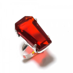 Natural Mozambique Garnet Gemstone 925 Sterling Silver Gift Ring Size 6 u4g55