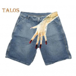 Meeste teksap&uuml;ksid n&ouml;&ouml;bi ja lukuga, k&auml;sitsi tr&uuml;kitud hiphopistiilis l&uuml;hikesed p&uuml;ksid taskutega, k&otilde;rge t&auml;nava vabaaja l&uuml;hikesed teksap&uuml;ksid XXL 32