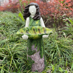 V&auml;li&otilde;ue maastiku stseenikomplekt k&auml;sit&ouml;&ouml; inglit&uuml;druku linnus&ouml;&ouml;tja vaigust kaunistus