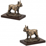 French Bulldog, Frenchie IV - dog statue, figurine for office, trophy for dog show by Art-Dog brand
