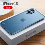 Metallraamiga telefoni&uuml;mbris iPhone 11 12 13 14 15 16 Pro Max Alumiiniumisulamist T&auml;ielik objektiivi kaitsekate iPhone 13 mini jaoks. Metallist tagakorpus iPhone 16