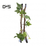 2 tk 17-tollised roomajate oksad iminappadega Sisalik Ronivad lehtedega Viinapuud Painutavad v&otilde;ltsitud terraariumioksad Madugeko tankitarvikud 2pcs