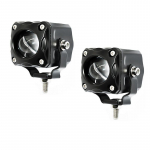 2tk universaalsed mootorratta LED-kohttuled udutuled 20W 5000 Lms LED-kohttuled kahev&auml;rvilised valged kollased