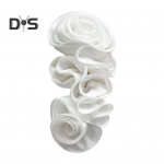 3D lilleline aplikatsioon pits kampsun kleit pluus Dekoor DIY &otilde;mblemine plaaster Rind Lillede &otilde;mblemine Aplikatsioonid R&otilde;ivad Aksessuaarid Pulmapeo riided valge