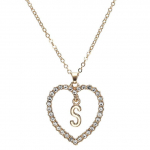 Mood Pisike S&uuml;da Imeline Initial Rhinestones T&auml;ht AZ Nimi Choker kaelakee Naistele Ripats Ehted Aksessuaarid Kingitus