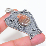 Natural Dolomite Gemstone 925 Sterling Silver Jewelry Pendant 2.48 j1b97