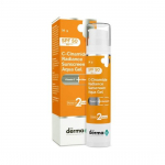 Derma Co C-Cinamide p&auml;ikesekaitsekreem k&otilde;ikidele nahat&uuml;&uuml;pidele Spf 50 Aqua Gel, C-vitamiini ja niatsiinamiidiga, Pa++++, kerge &ndash; 50gm, 1 pakend